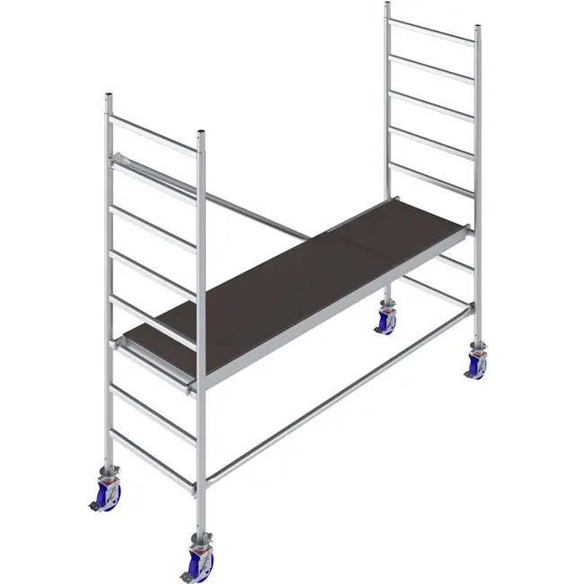 KRAUSE STABILO aluminijumska pokretna skela 2.50x0.75m radna visina 3m 772015 KRAUSE STABILO aluminijumska pokretna skela 2.50x0.75m radna visina 3m 772015